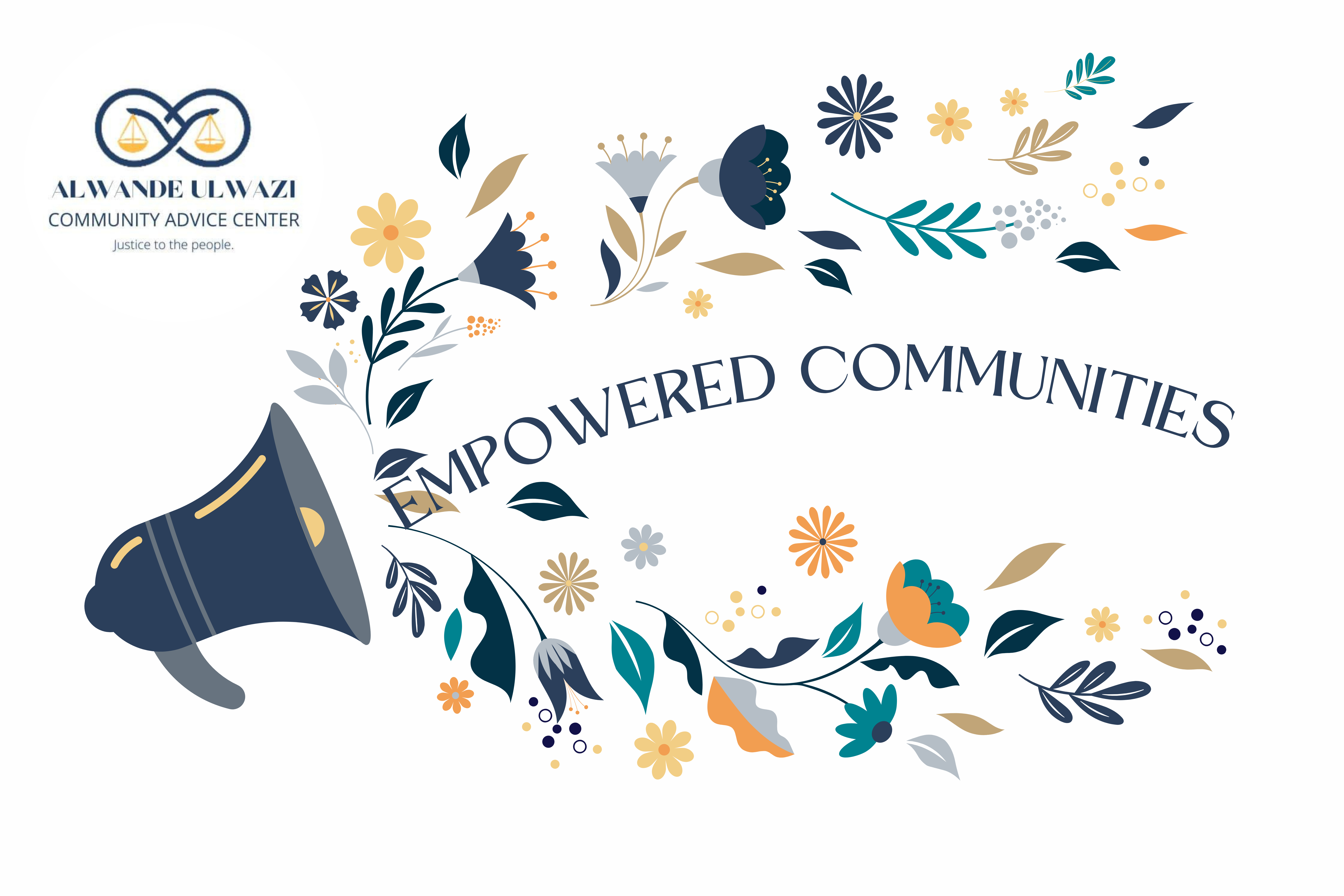 Blue and Pink Floral Women Empowerment Banner Blue and Pink Floral Women Empowerment Banner